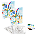 Crayola Color Wonder Coloring Pad & Markers, Bluey, Pack Of 2 Sets 1 thumbnail image