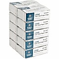 Business Source Non-Skid Paper Clips - Standard - No. 1 - 0.4" Length x 1.3" Width - Silver - Steel - 100/Box - 10 / Pack 1 thumbnail image