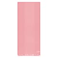 Amscan Plastic Treat Bags, Medium, Pink, Pack Of 100 Bags 1 thumbnail image