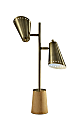 Adesso Josephine Desk Lamp, Antique Brass 1 thumbnail image