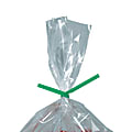 Partners Brand Paper Twist Ties, 5/32" x 10", Green, Case Of 2,000 1 thumbnail image