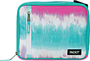 PackIt Freezable Classic Lunch Box, 2-3/4”H x 10-1/4”W x 8-1/2”D, Tie Dye Sorbet