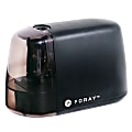 FORAY® Battery-Operated Cordless Pencil Sharpener (Blade), Black 1 thumbnail image
