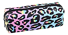 Office Depot® Brand Neoprene Pencil Pouch, 3" x 8-1/4", Rainbow Leopard 1 thumbnail image
