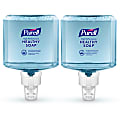 Purell® Brand High Performance HEALTHY SOAP Foam ES8 Refills, Fragrance Free, 40.6 Oz, Pack Of 2 Refills 1 thumbnail image