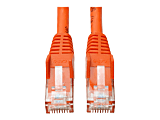 Eaton Tripp Lite Series Cat6 Gigabit Snagless Molded (UTP) Ethernet Cable (RJ45 M/M), PoE, Orange, 5 ft. (1.52 m) - N201005OR 1 thumbnail image