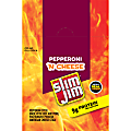 Slim Jim Pepperoni And Cheese Packs, 1.5 Oz, Box Of 18 Packs 1 thumbnail image