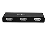 StarTech.com 3-Port USB-C to HDMI MST Hub - 4K 30Hz - Multi-Stream Transport Hub for USB-C Windows Devices - Thunderbolt 3 Compatible - Increase your productivity by connecting three displays to your USB-C device with the USB-C to HDMI MST hub