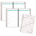 AT-A-GLANCE® Serene Scallops Weekly/Monthly Planner, 4 7/8" x 8", January to December 2019