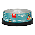 Memorex Lightscribe 16x DVD+R Media - 4.7GB - 120mm Standard - 20 Pack Spindle 1 thumbnail image