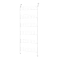 Honey-Can-Do 18-Pair Over-The-Door Shoe Rack, 63"H x 5 7/8"W x 22 3/8"D, White 1 thumbnail image