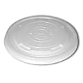 Planet+ Compostable Food Container Lids, 32 Oz, White, Pack Of 500 Lids
