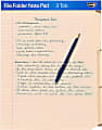 IdeaStream Find It File Folder Notepad, Letter Size, Cream, Pack Of 12 Folders 1 thumbnail image