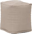 National® Bernadette Square Outdoor Ottoman, Sunbrella® Canvas Flax 1 thumbnail image