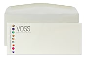 Custom Full Color #10 Flat Print Envelopes With Moisture/Gum-Seal, 4-1/8" x 9-1/2", CLASSIC CREST®/Natural White, Box Of 250 Envelopes 1 thumbnail image