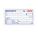 TOPS® Carbonless Money Receipt Book, 2 Part, 2 3/4" x 5", Set Of 50 Sheets