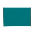 LUX Mini Flat Cards, #17, 2 9/16" x 3 9/16", Teal, Pack Of 50