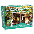 Educational Insights Now You See It Now You Don't Compost Container, 12"H x 4"W x 8"D, Clear, Kindergarten - Grade 8