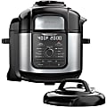 Ninja Foodi 8-qt. 9-in-1 Deluxe XL Pressure Cooker & Air Fryer - 1760 W2 gal - Yogurt, Sauteing, Baking, Roast, Boiling - Black Stainless Steel 1 thumbnail image
