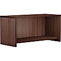 Lorell® Essentials 36"W Wall Hutch, Weathered Charcoal 1 thumbnail image