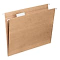 Smead® Hanging File Folders, Letter Size, 100% Recycled, Tan, Box Of 25 1 thumbnail image
