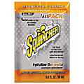 Sqwincher Fast Pack® Electrolyte Replenishment Concentrate, Tropical Cooler, 0.6 Oz, Case of 200