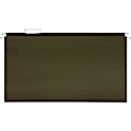 Business Source Hanging File Folders, Legal Size, 1/5 Tab Cut, Green, Box Of 25 Folders 1 thumbnail image