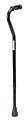 Medline Guardian Offset-Handle Bariatric Cane, Black 1 thumbnail image