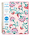 Blue Sky™ Breast Cancer Awareness Weekly/Monthly CYO Planner, 8-1/2" x 11", Garden Flower, January To December 2021, 101617