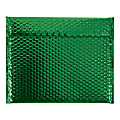Office Depot® Brand Glamour Bubble Mailers, 11"H x 13-3/4"W x 3/16"D, Green, Case Of 48 Mailers