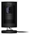Ring Stick Up Wired/Wireless 1080p Indoor/Outdoor Security Camera, 8SS1E8-BEN0