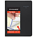 2025 AT-A-GLANCE® QuickNotes Weekly/Monthly Appointment Book Planner, 8-1/4” x 11”, Black, January To December