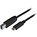 StarTech.com USB C To USB B Printer Cable, 6'