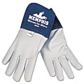Memphis Glove Goatskin MIG/TIG Welder's Gloves, Adults', Large, Blue/White, Box Of 12 Pairs