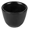 Foundry Ceramic Chinese Tea Cups, 4.5 Oz, Black, Pack Of 24 Cups