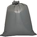 Genuine Joe Maximum Strength Trash Can Liners, 1.7mil, 55 Gallons, 39" x 56", Black, Box Of 50 1 thumbnail image