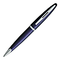 Waterman® Carene Rollerball Pen, 0.7 mm, Medium Point, Black Barrel, Blue Ink 1 thumbnail image