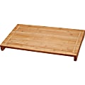 Lipper Bamboo Over-The-Sink/Stove Cutting Board, 2”H x 20-1/2”W x 11-1/2”D, Brown 1 thumbnail image