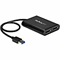 StarTech.com USB To Dual DisplayPort Adapter 1 thumbnail image