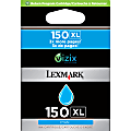 Lexmark™ 150XL High-Yield Cyan Ink Cartridge, 14N1797