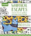 Crayola® Aged Up Coloring Book For Adults, Whimsical Escapes, 8" x 10", 80 Pages 1 thumbnail image