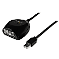 StarTech.com 15m USB 2.0 Active Cable with 4 Port Hub - Connect 4 USB 2.0 devices up to 15-meters away from your computer - USB2EXT4P15M 1 thumbnail image