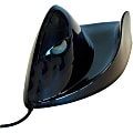 Ergoguys Airo2Bic Ergonomic Left Hand Mouse For PC And Apple® Mac®, Black 1 thumbnail image
