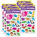 Trend superShapes Stickers, Awesome Animals, 160 Stickers Per Pack, Set Of 6 Packs