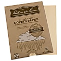 Rite in the Rain® All-Weather Multi-Use Printer & Copy Paper, Tan, Letter (8.5" x 11"), 50 Sheets Per Pack, 20 Lb, 85 Brightness