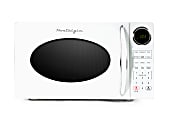 Nostalgia Retro Countertop Microwave Oven, 0.9 Cu. Ft., White 1 thumbnail image