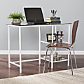 SEI Furniture Layton 42"W Student Desk, White 1 thumbnail image