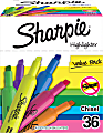 Sharpie® Tank Highlighters, Chisel Tip, Assorted Color Highlighters, Value Pack, 36 Count 1 thumbnail image