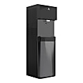 Avalon Electronic Hot/Cold Bottom-Loading Freestanding Water Cooler, 41"H x 12"W x 13"D, Black