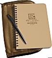 Rite in the Rain All-Weather Spiral Notebooks, Kit, 4-3/4" x 7", 64 Pages (32 Sheets), Tan, Pack Of 5 Kits 1 thumbnail image
